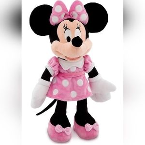 LARGE,  Disney 25" Minnie Mouse in Pink Dress Plush Doll